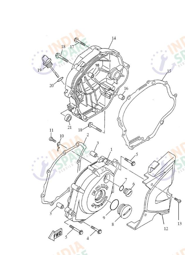 CRANKCASE COVER